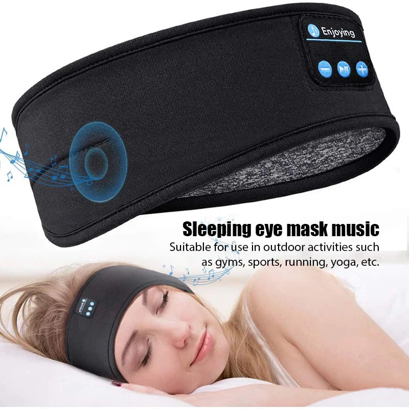 Fone Bluetooth Earphones Sports Sleeping Headband – Wireless Music & Comfort in One