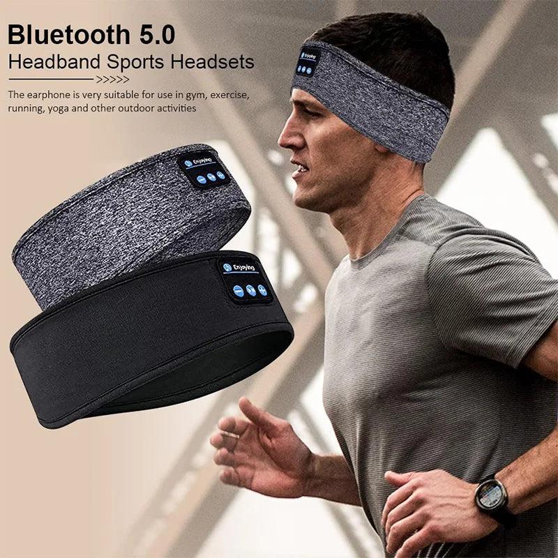 Fone Bluetooth Earphones Sports Sleeping Headband – Wireless Music & Comfort in One