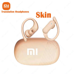 AI Wireless Headphones – Real-Time Language Translation & ENC Call Headset