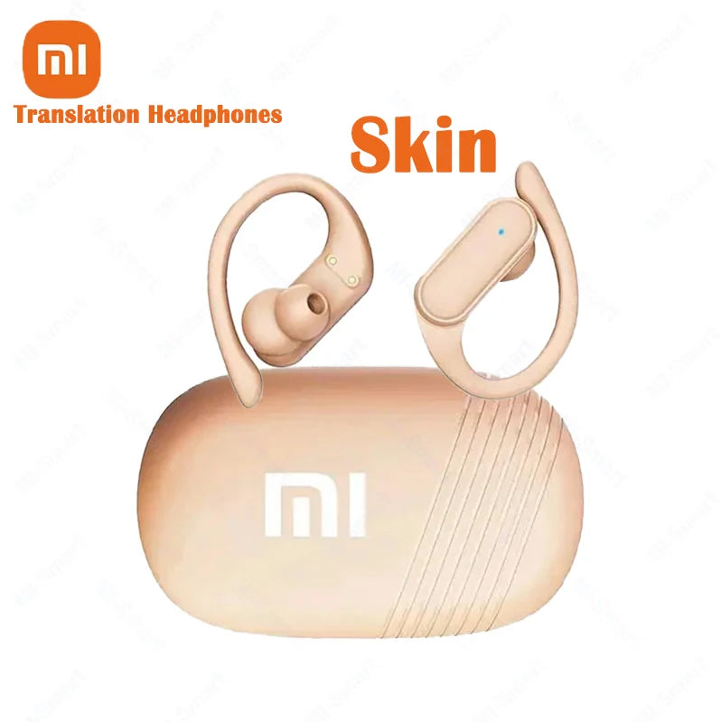 AI Wireless Headphones – Real-Time Language Translation & ENC Call Headset